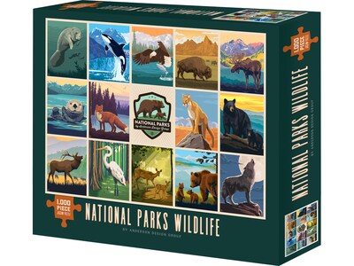 Willow Creek National Parks Wildlife 1000-Piece Jigsaw Puzzle (49151)