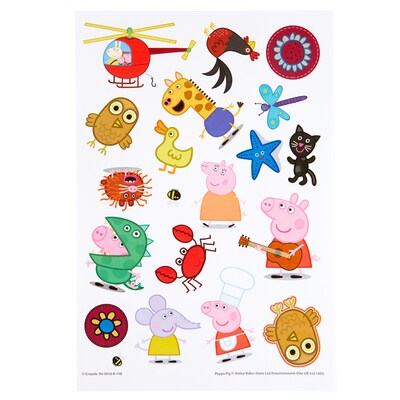 Crayola Peppa Pig Coloring Book, 96 Pages, 8/Bundle (BIN042643-8)