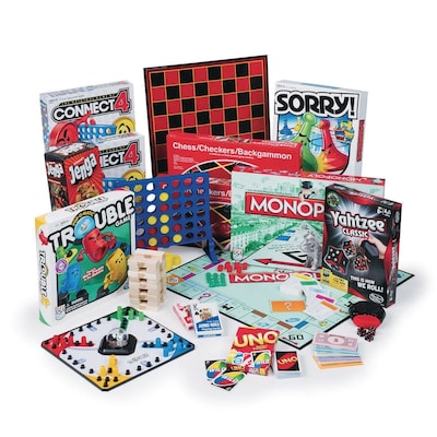 S&S All Time Favorite Board Games, 12/Pack (W10737)