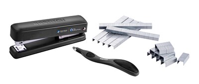 Bostitch Titan Heavy Duty Desktop Stapler, 50-Sheet Capacity, Staples Included, Black (B615-BLK-VP)