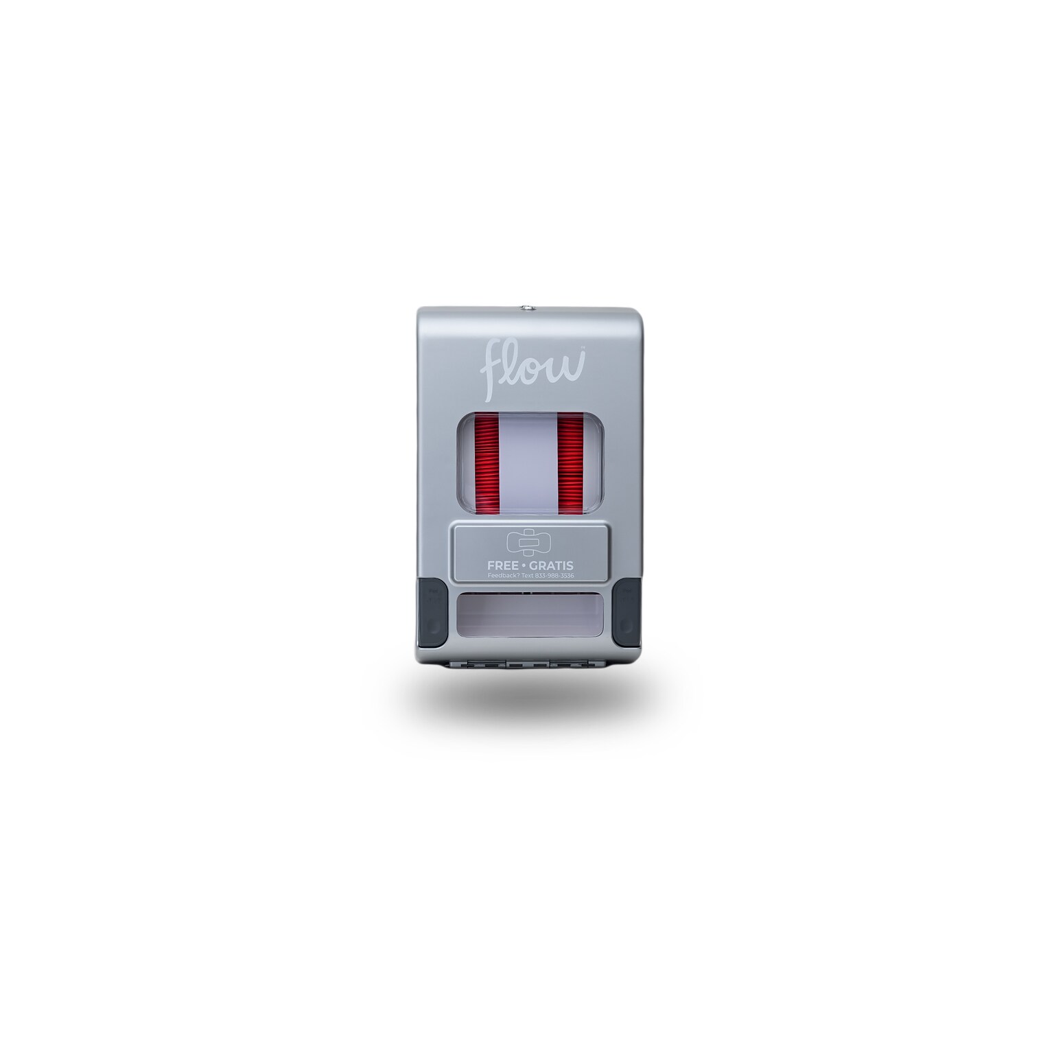 Aunt Flow Model P ABS Resin Pad Dispenser, Chrome (AF-DISP-DPAD-1)
