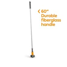 Coastwide Professional™ 60 Clamp Style Fiberglass Wet Mop Handle, Plastic Head (CW61062-CC)