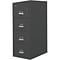 FireKing® 4-Drawer Insulated File Cabinets, Legal, Black, 31D (FIR42131CBL)