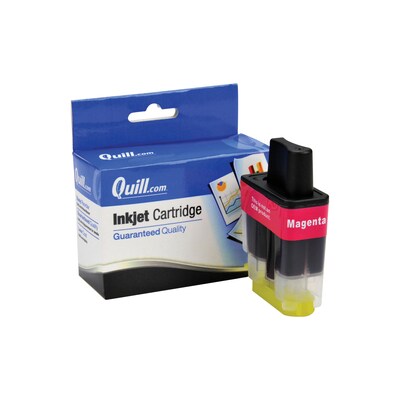 Quill Brand® Compatible Brother LC41M Inkjet Cartridge; Magenta (Lifetime Warranty)