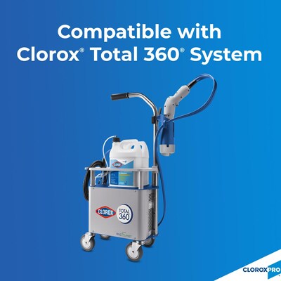 CloroxPro Anywhere Daily Disinfectant and Sanitizing Bottle, 128 oz., 4/Carton (31651)