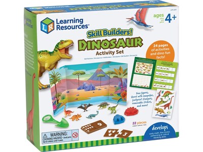 Learning Resources Skill Builders! Dinosaur Activity Set (LER1262)