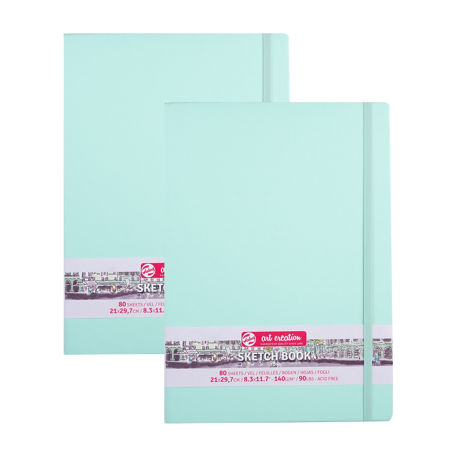 Talens Art Creation 8.3 x 11.7 Sketch Book, 80 Sheets/Book, 2/Bundle (TLN9314033M-2)