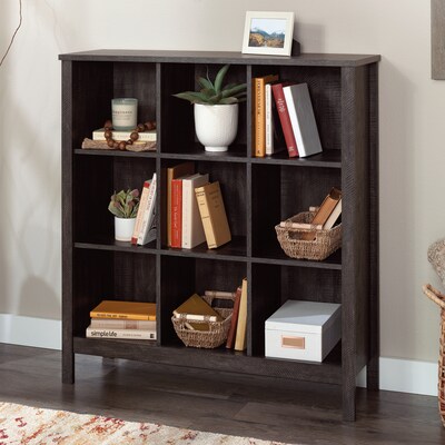 Sauder Select 42H 9-Shelf Cube Organizer, Blade Walnut (433979)