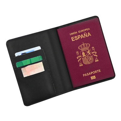 Scapade AirPass Passport Wallet, Black (SCAPSPWAL)