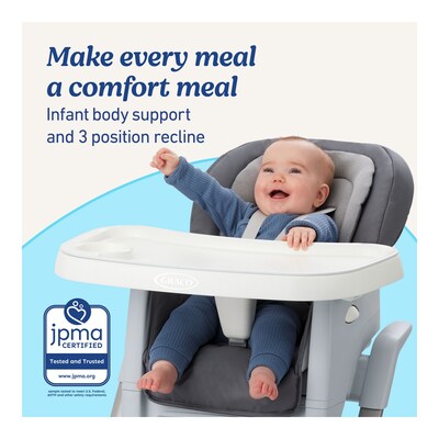 Graco DuoDiner DLX High Chair, Gray (2216158)
