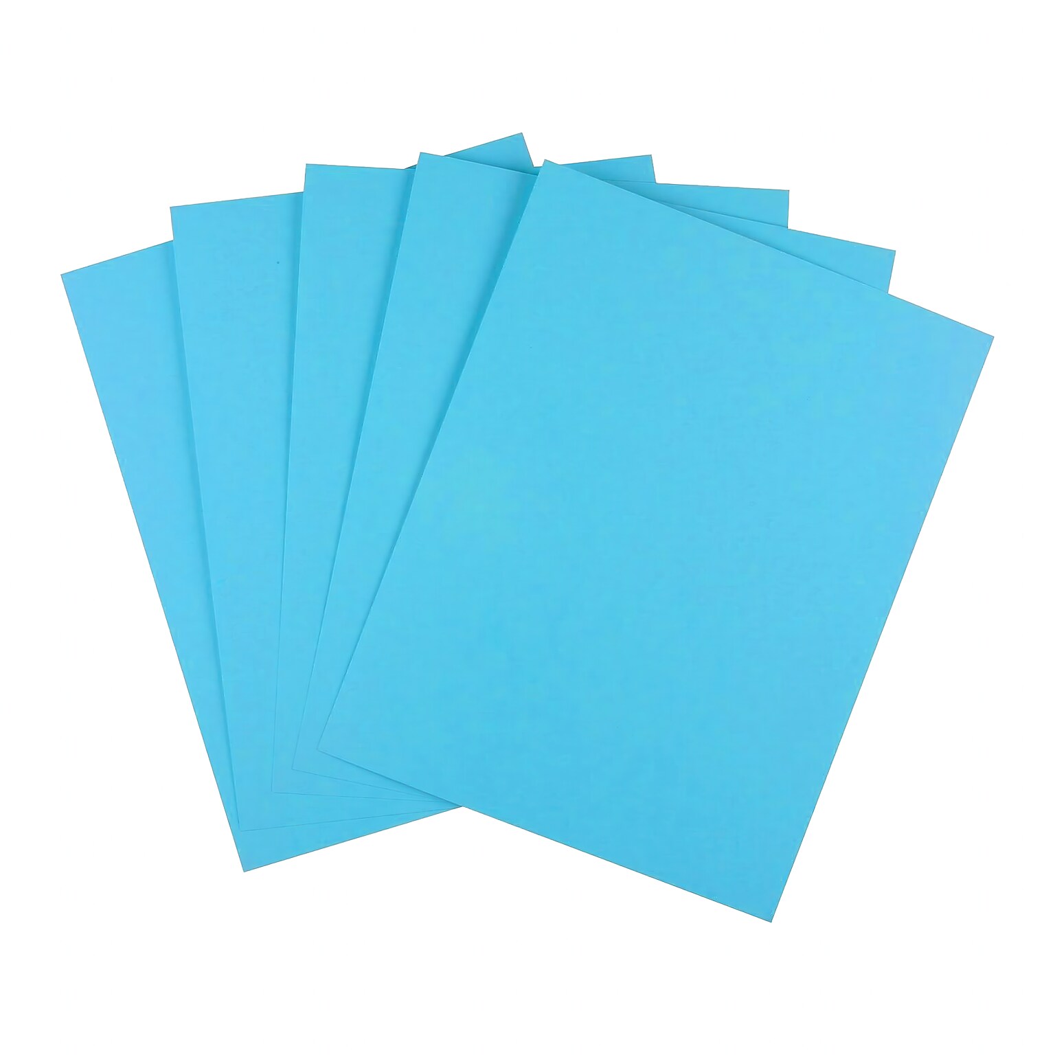 Staples Brights Multipurpose Colored Paper, 20 lbs., 8.5 x 11, Blue, 500/Ream (25202)