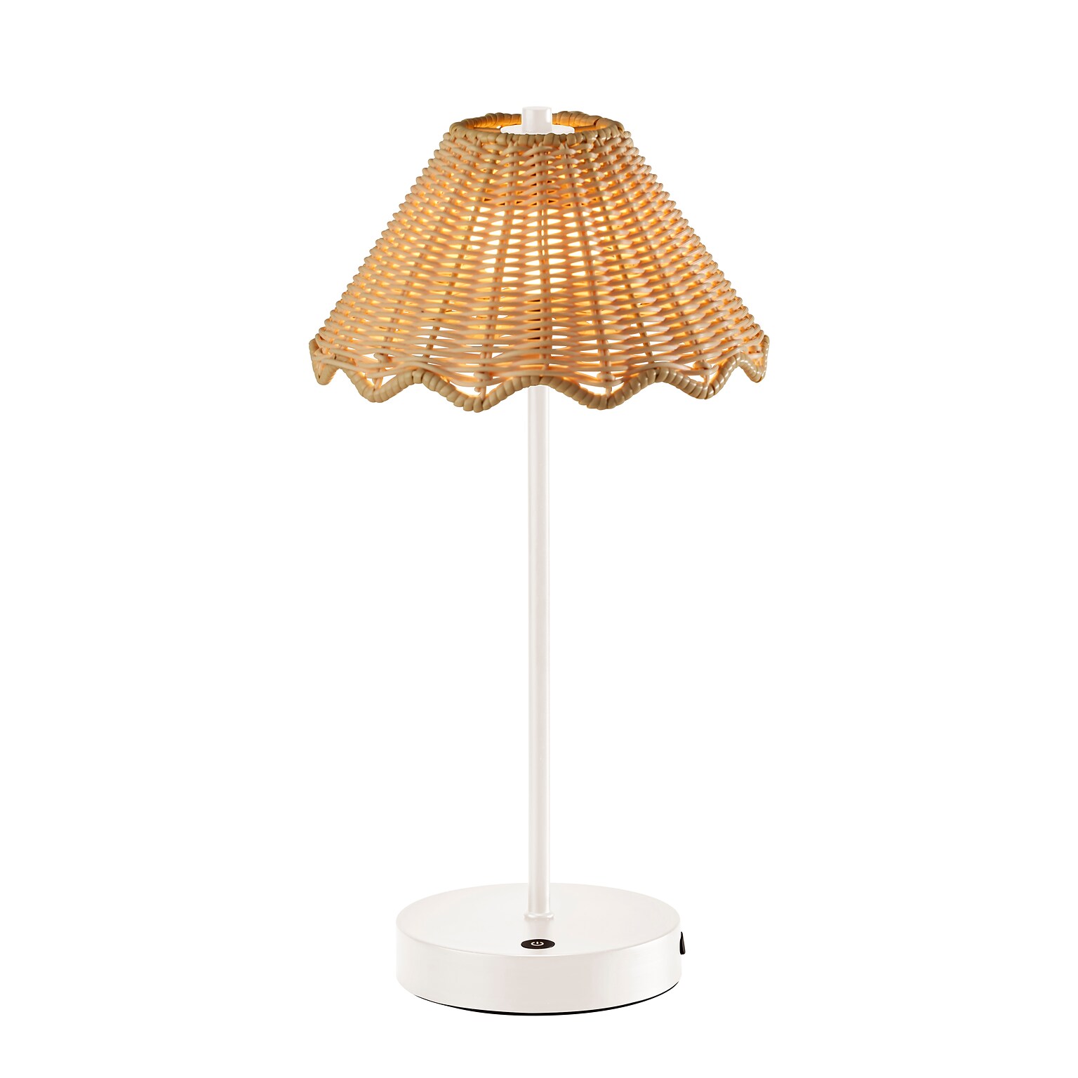 Adesso Stevie LED Table Lamp, White (4082-02)