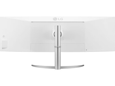 LG UltraWide 49" Curved Nano IPS Monitor, Black Glossy/Silver Texture (49BQ95C-W)