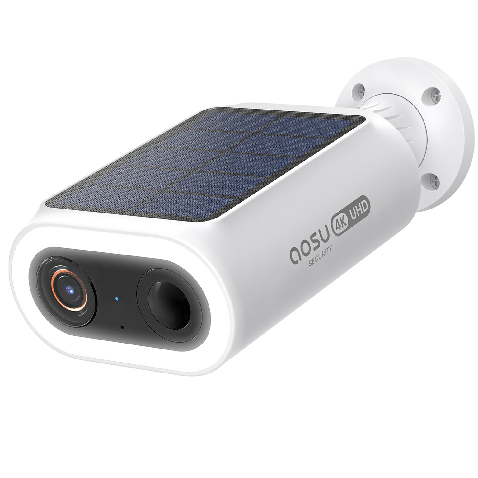 aosu SolarCam P1 Max Outdoor Wireless Security Camera, White (ASUC8S2CA11)