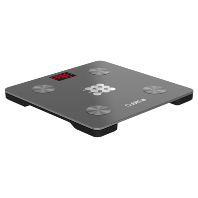 Cubitt Smart Bluetooth BMI Body Composition Bathroom Scale,, Wolf Gray (CT-SCALE8)