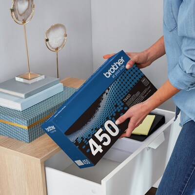 Brother TN-450 Black High Yield Toner Cartridge (TN450)