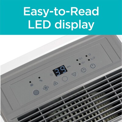 Black & Decker Energy Star 30-Pint Portable Dehumidifier, 2-Speed, Covers up to 3000 sq. ft., White (BDT30WTB)