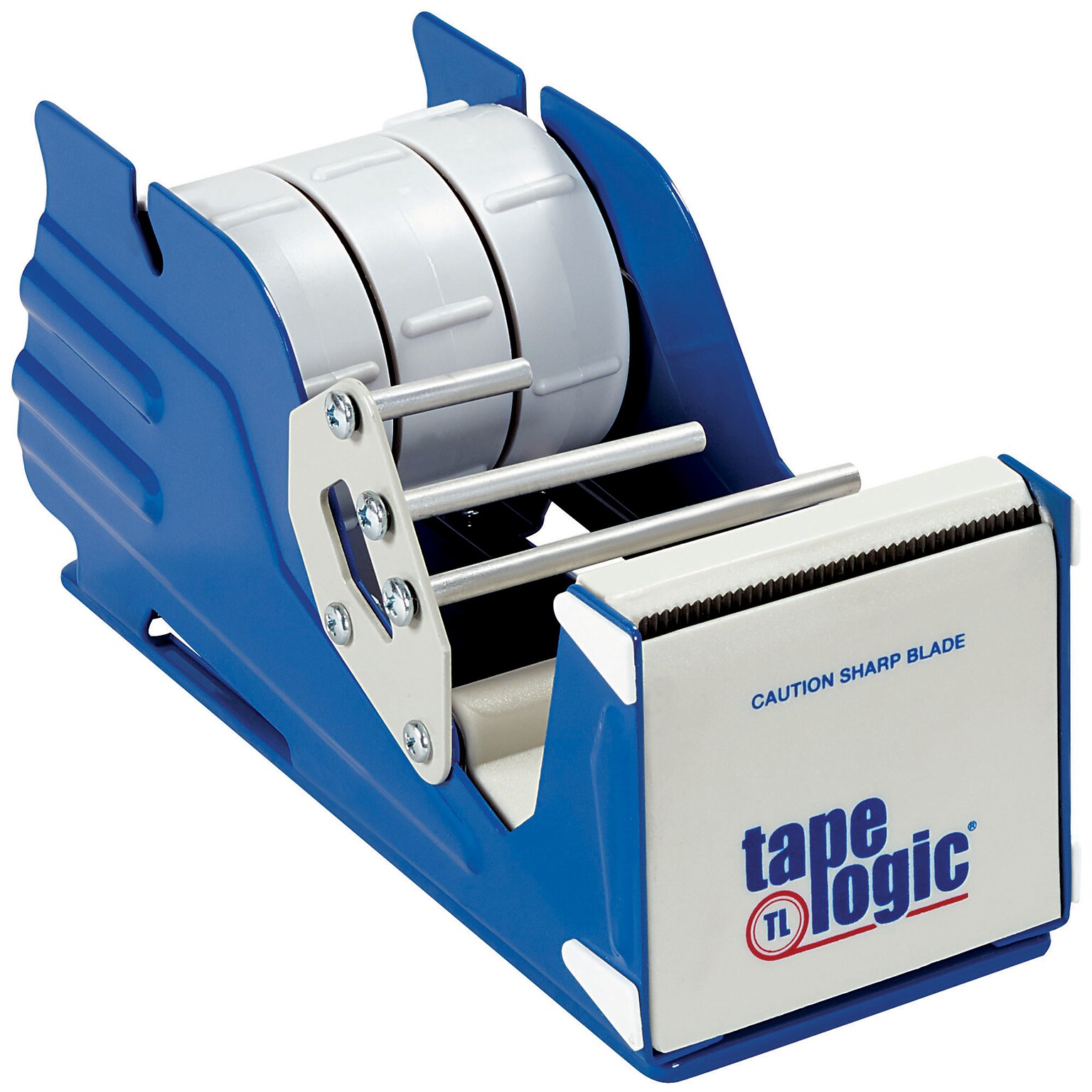 Tape Logic Multi-Roll Table Top Packing Tape Dispenser, Blue (SL7336)
