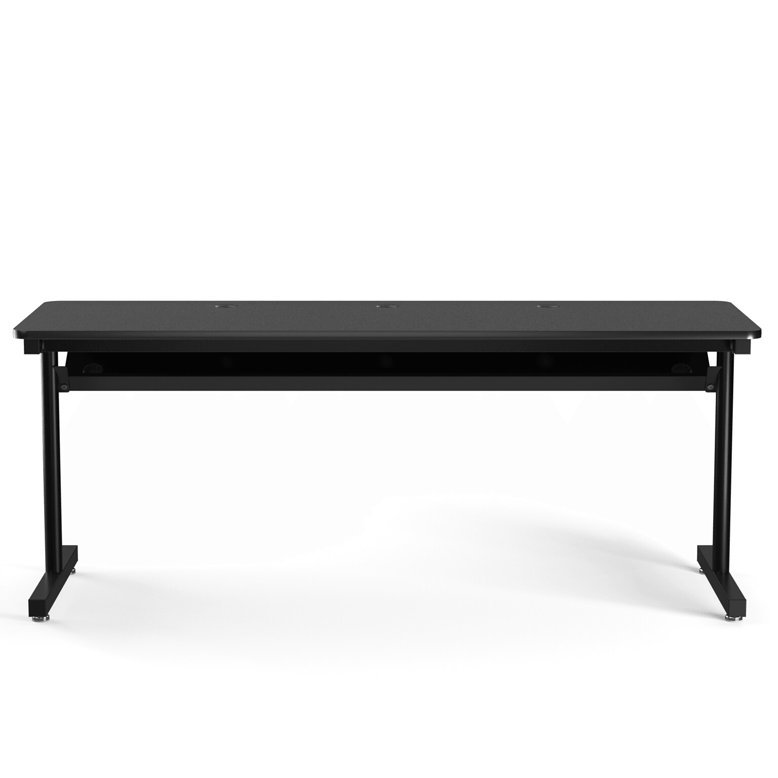 VersaDesk 72W Basic Computer Table, Black (BCT7224-BB)