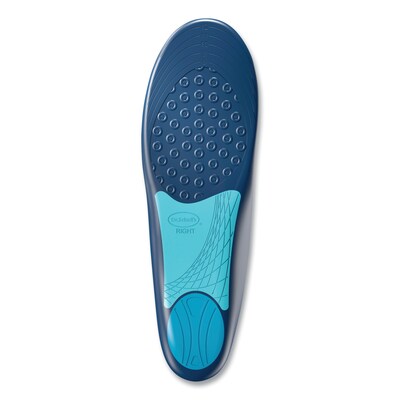 Dr. Scholl's Plantar Fasciitis All-Day Pain Relief Orthotics for Men, Men Size 8 to 13, Blue