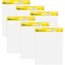 Post-it Easel Pad, 25 x 30 in., 6 Pads, 30 Sheets/Pad, The Original Post-it Note, White