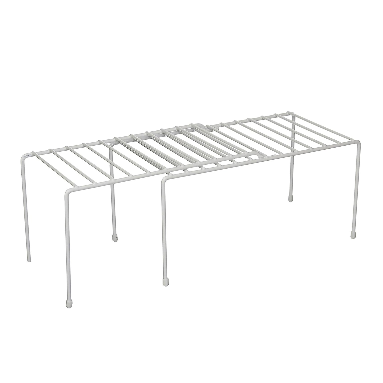 Better Houseware Coated Steel Small Expanding Shelf, White (BTH1852)