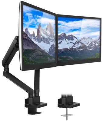 Mount-lt! Adjustable Monitor Mount, Up to 32", Black (MI-2672)