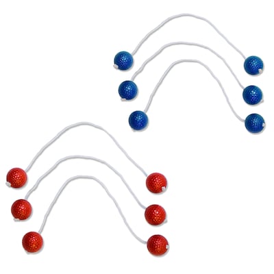 YardGames Wooden Double Ladder Toss Set Yard Game, Assorted Colors (LADDER-07)