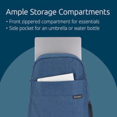 Kensington Simply Portable Lite 16” Laptop Backpack, Small (K60396WW)