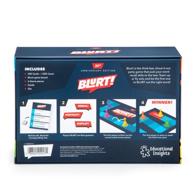 Educational Insights Blurt! The Webster's Game of Word Racing! (2917)