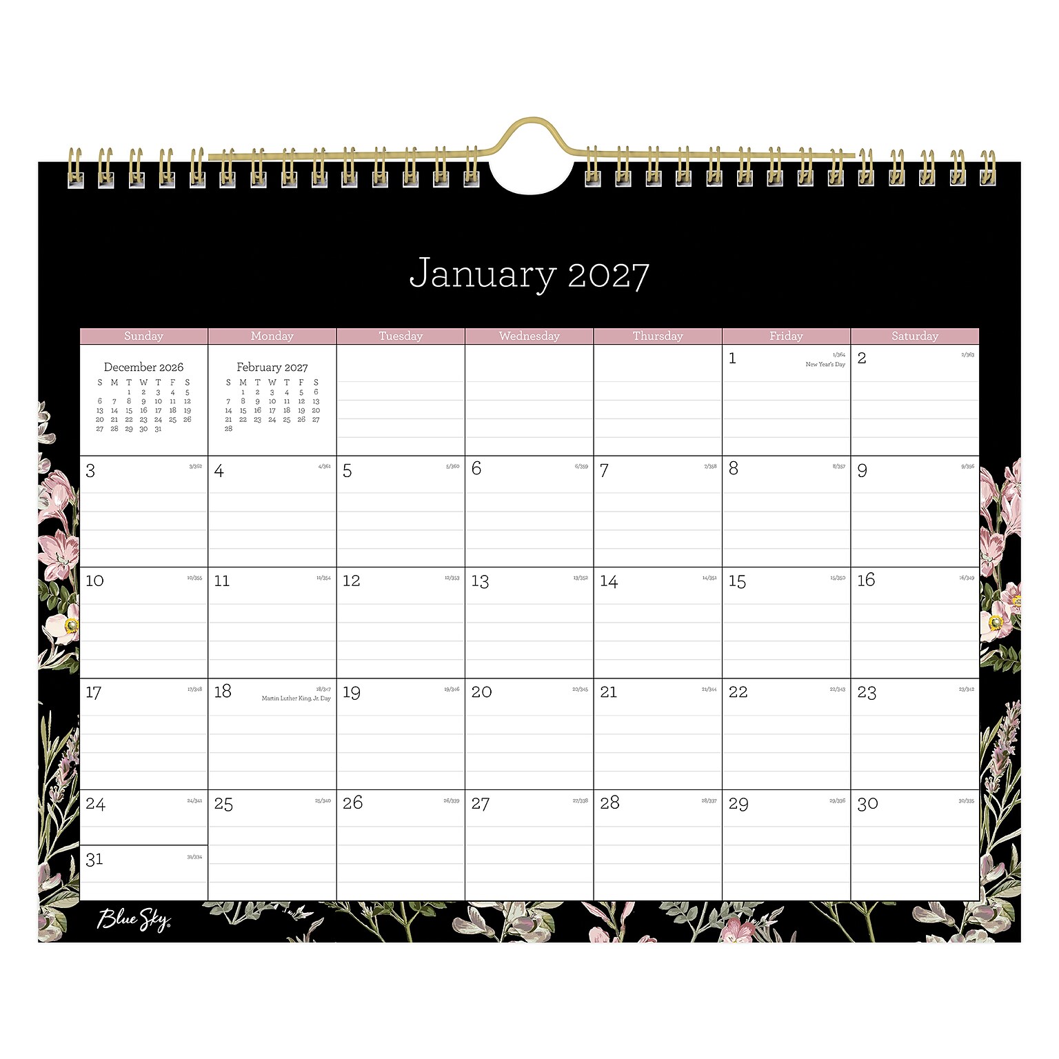 2027 Blue Sky Nevaeh 11 x 8.75 Monthly Wall Calendar (139941-27)