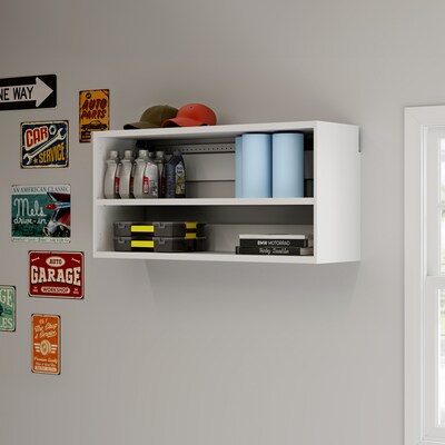 Sauder GarageCore 23H Wall Cabinet, White (441604)