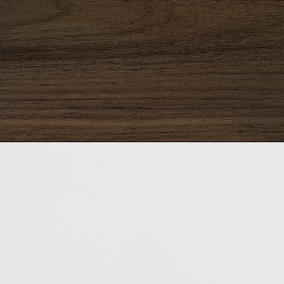 Regency Array 192"W x 48"D Conference Table with Grommet, Neo Walnut/White (ACT19248NWWH)