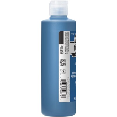 FolkArt Acrylic Paint Matte, 8oz., True Blue, 3/Pack (FLK875-3)