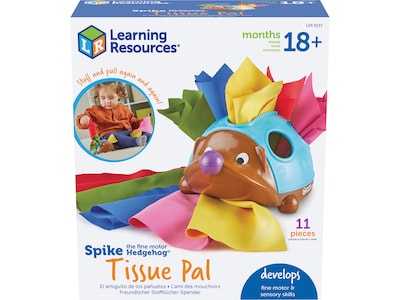 Learning Resources Spike the Fine Motor Hedgehog Tissue Pal Set (LER9137)