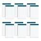 TOPS Docket Notepads, 5" x 8", Narrow Ruled, White, 50 Sheets/Pad, 12 Pads/Pack (TOP 63360)