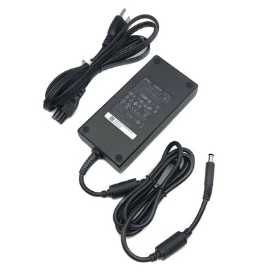Dell 180W AC Adapter for Dell Inspiron, Latitude, Precision, and XPS Laptop, Black (47RW6)