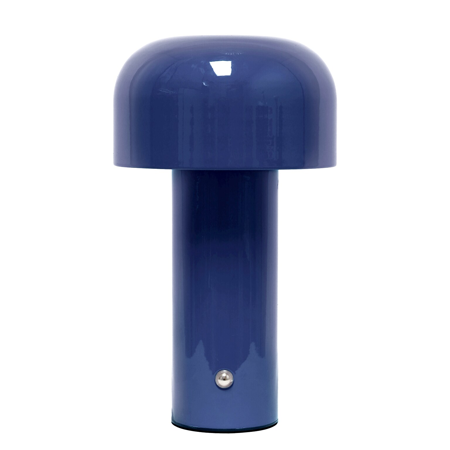 Simple Designs Mushroom Magic LED Table Lamp, Blue (LD1070-BLU)