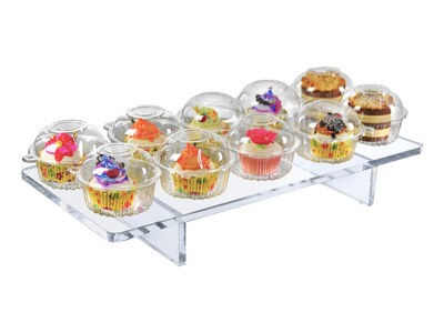 Azar Deluxe 22W Riser, Clear, Each (515373)