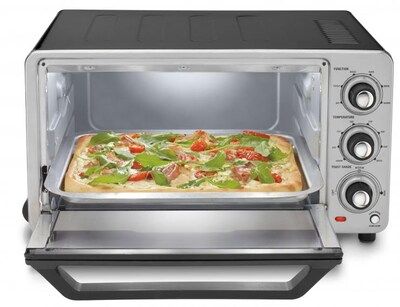 Cuisinart Classic 6 Slices Toaster Oven Broiler, Silver (TOB40NNAS)
