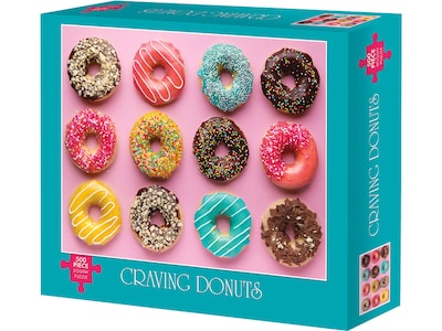 Willow Creek Craving Donuts 500-Piece Jigsaw Puzzle (48956)