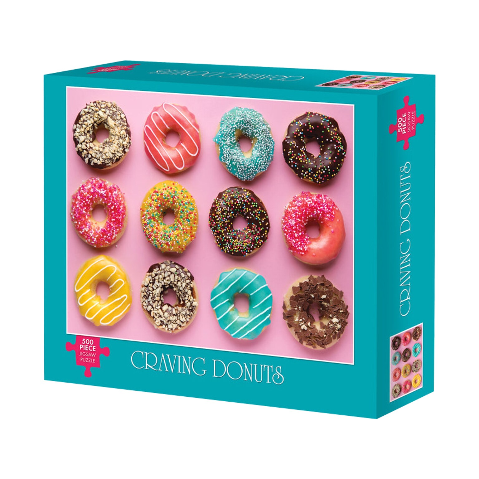 Willow Creek Craving Donuts 500-Piece Jigsaw Puzzle (48956)