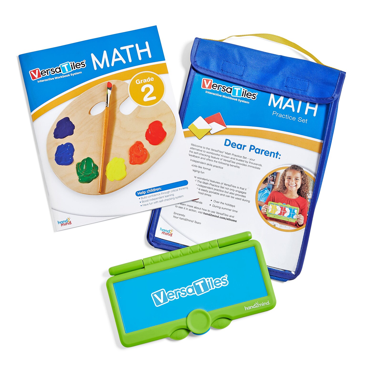hand2mind VersaTiles Grade 2 Math Take Along Pack (H2M-84702)