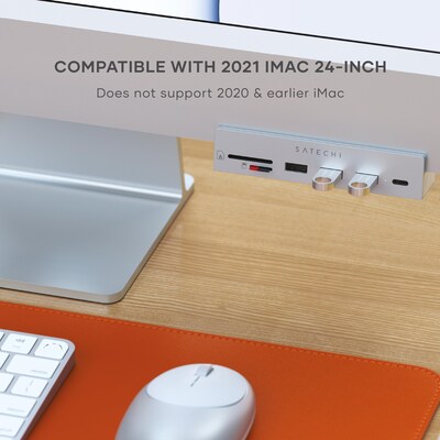 USB-C Clamp Hub for 24" iMac - Silver
