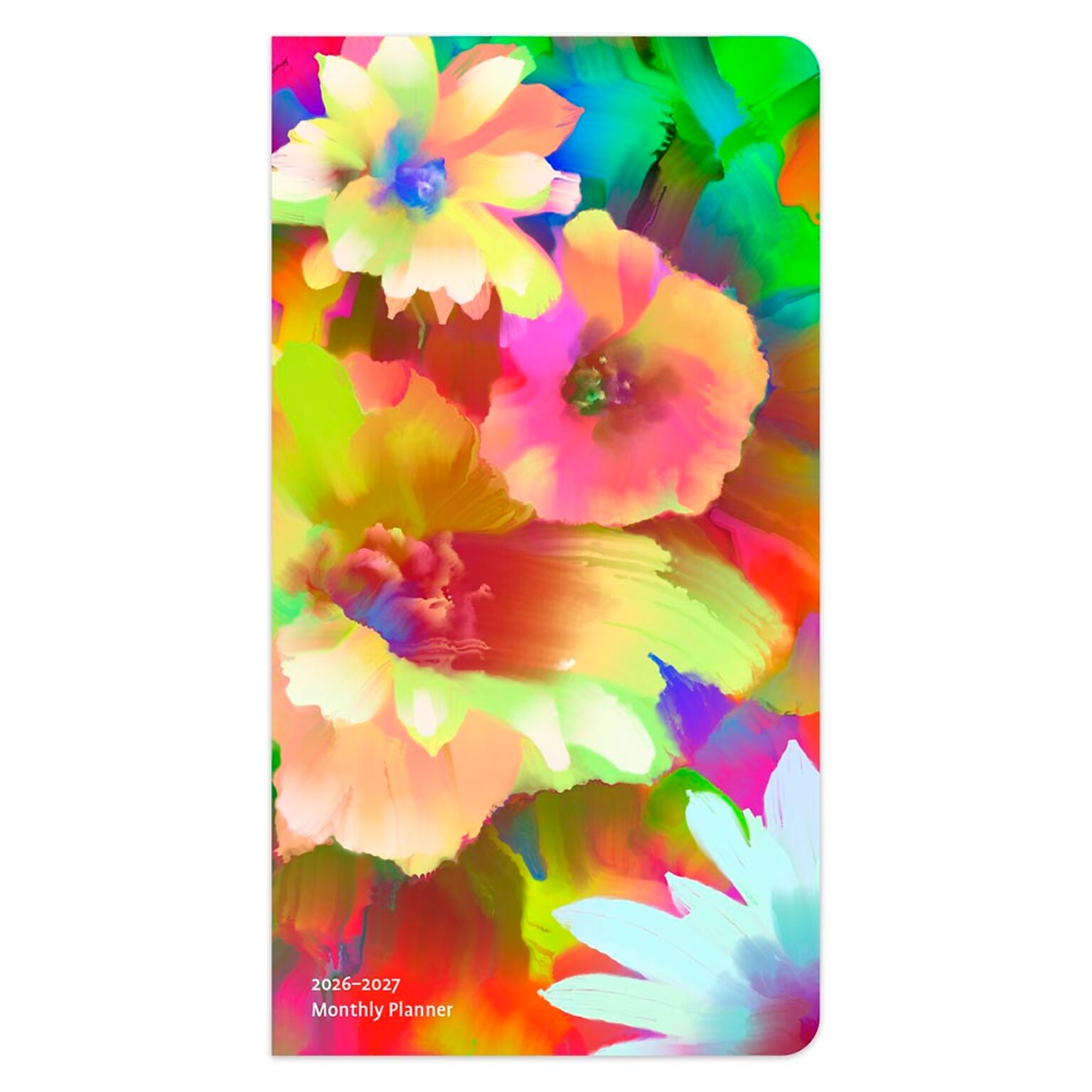2026-2027 BrownTrout Floral Fireworks 3.5 x 6.5 Monthly Planner (9798330703241)