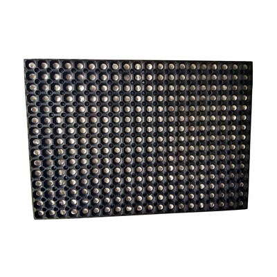 Floortex Doortex Open-Top Anti-Fatigue Mat, 47 x 35, Black (NREMFLRU0105)