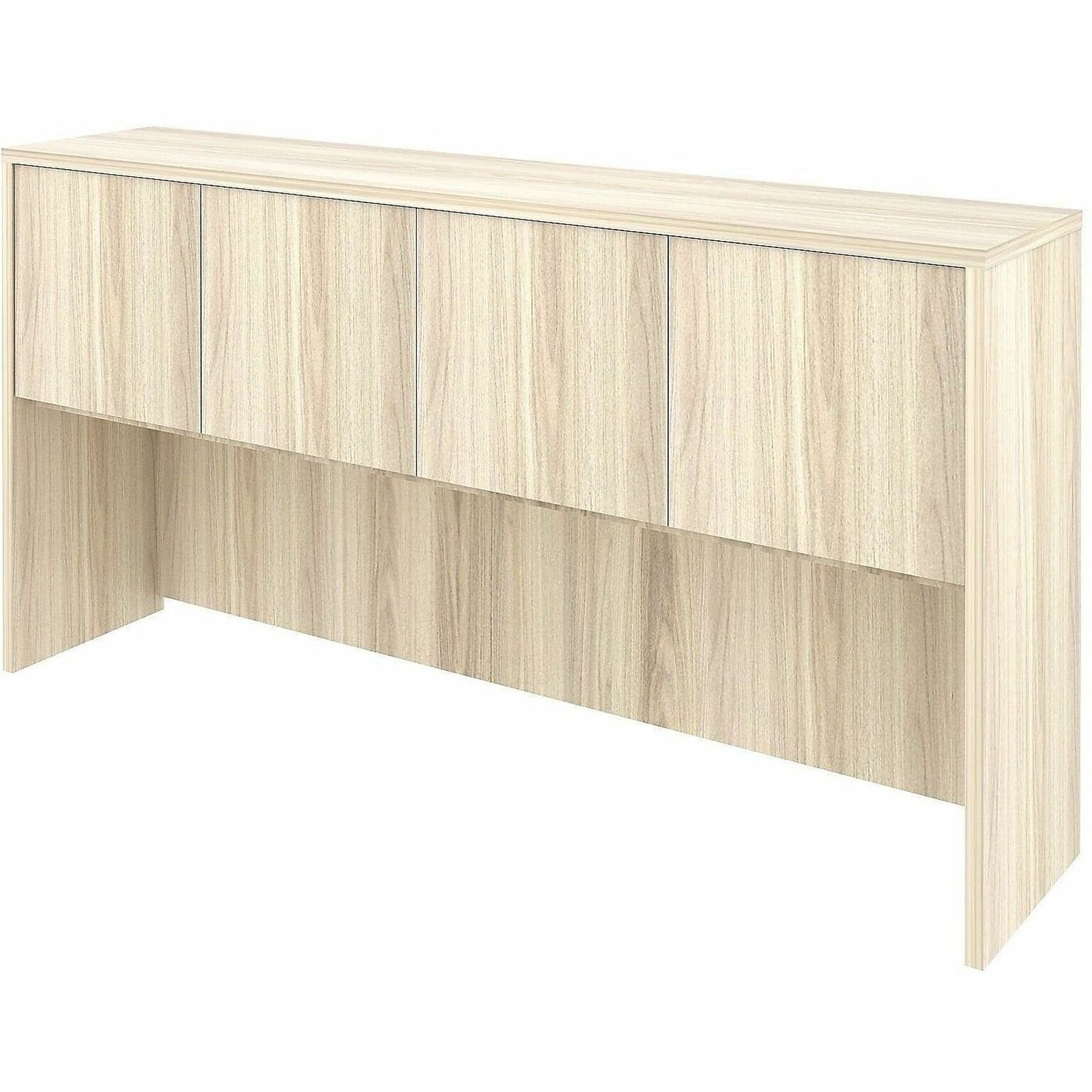 Lorell Essentials 70.9W 4-Door Stack-On Hutch, Modern Elm (LLR66316)