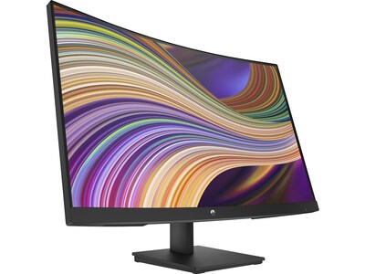 HP V27c G5 27" Curved LCD Monitor, Black (65P60AA#ABA)