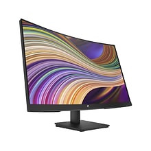 HP V27c G5 27 Curved LCD Monitor, Black (65P60AA#ABA)