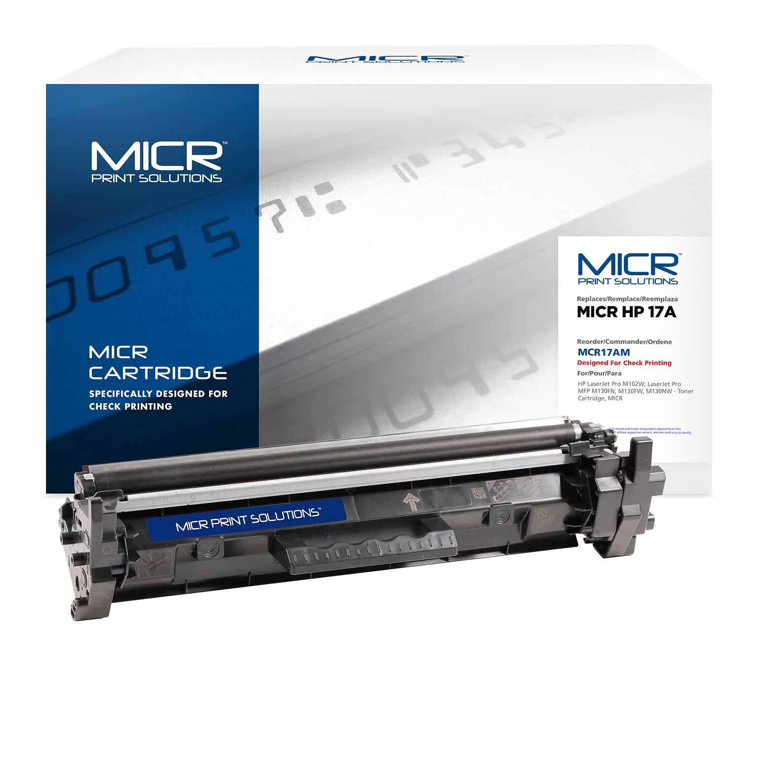 MICR Print Solutions 17A Black Standard Yield MICR Toner Cartridge
